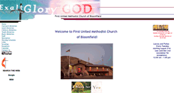 Desktop Screenshot of bloomfieldmethodist.org